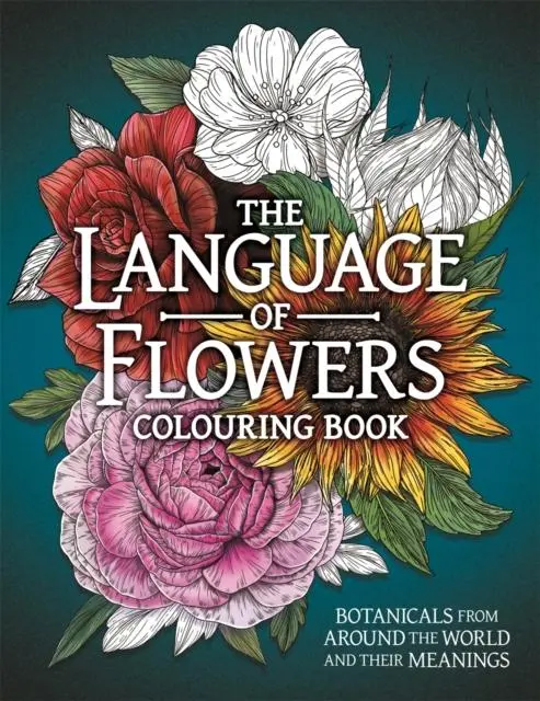 Cover: 9781915751348 | The Language of Flowers Colouring Book | Stratten Peterson | Buch