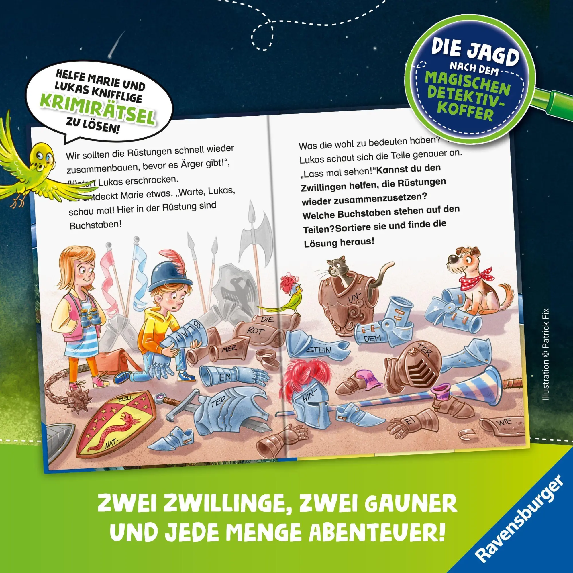 Bild: 9783473301348 | Die Jagd nach dem magischen Detektivkoffer, Band 4 - Achtung,...