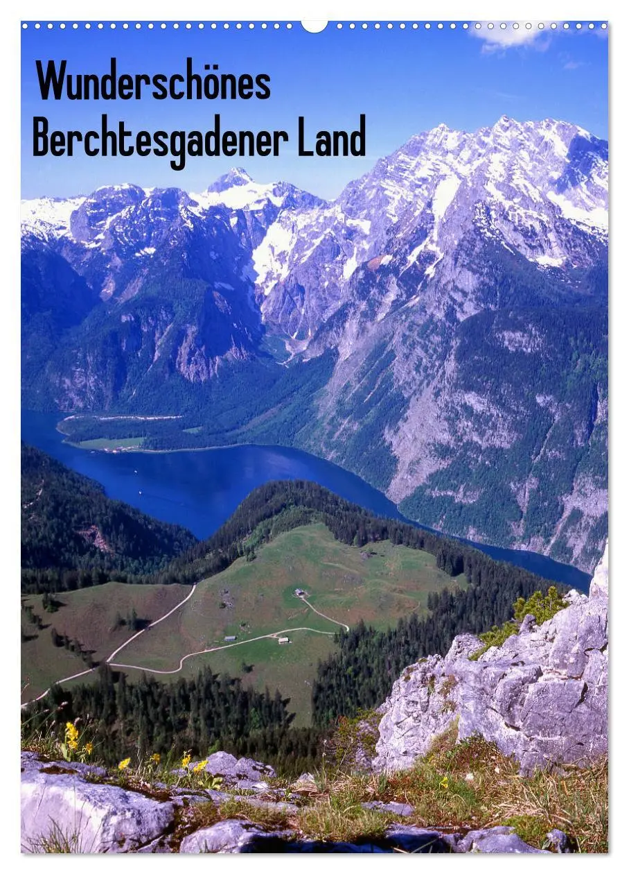 Cover: 9783516411348 | Wunderschönes Berchtesgadener Land (Wandkalender 2026 DIN A2 hoch),...