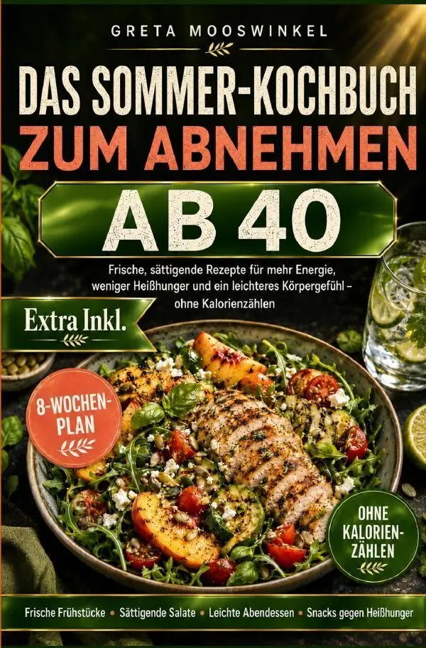 Cover: 9783565471348 | Das Sommer Kochbuch zum Abnehmen ab 40 | Greta Mooswinkel | Buch