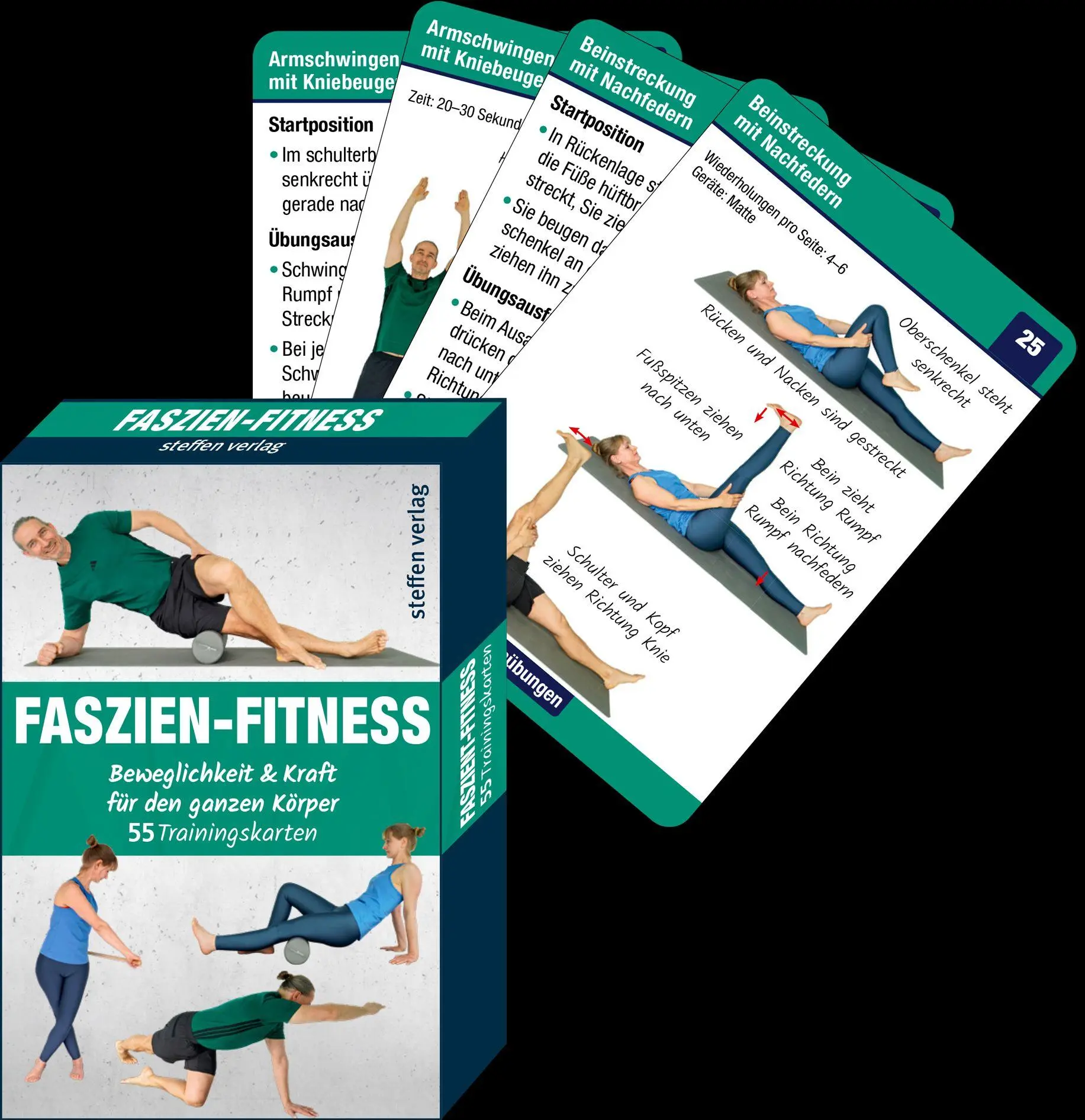 Cover: 9783957991348 | Trainingskarten Faszien-Fitness | Ronald Thomschke (u. a.) | Buch