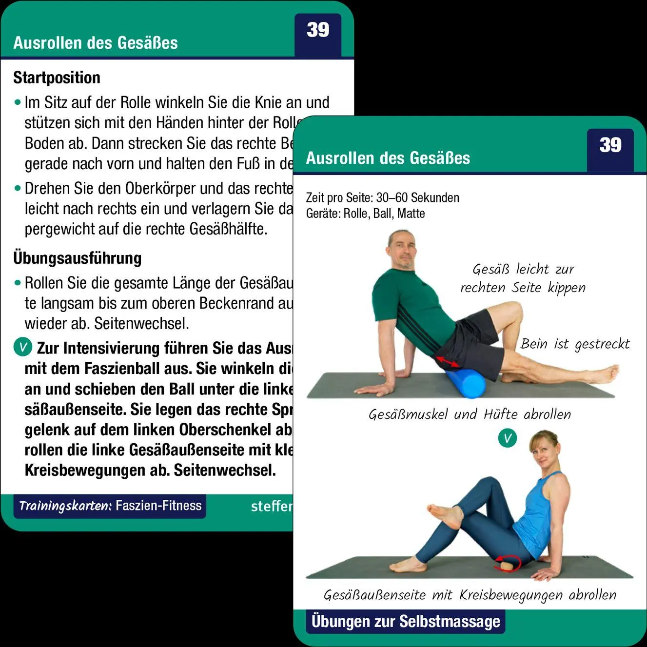 Bild: 9783957991348 | Trainingskarten Faszien-Fitness | Ronald Thomschke (u. a.) | Buch