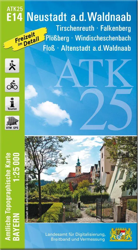 Cover: 9783987761348 | ATK25-E14 Neustadt a.d.Waldnaab (Amtliche Topographische Karte...