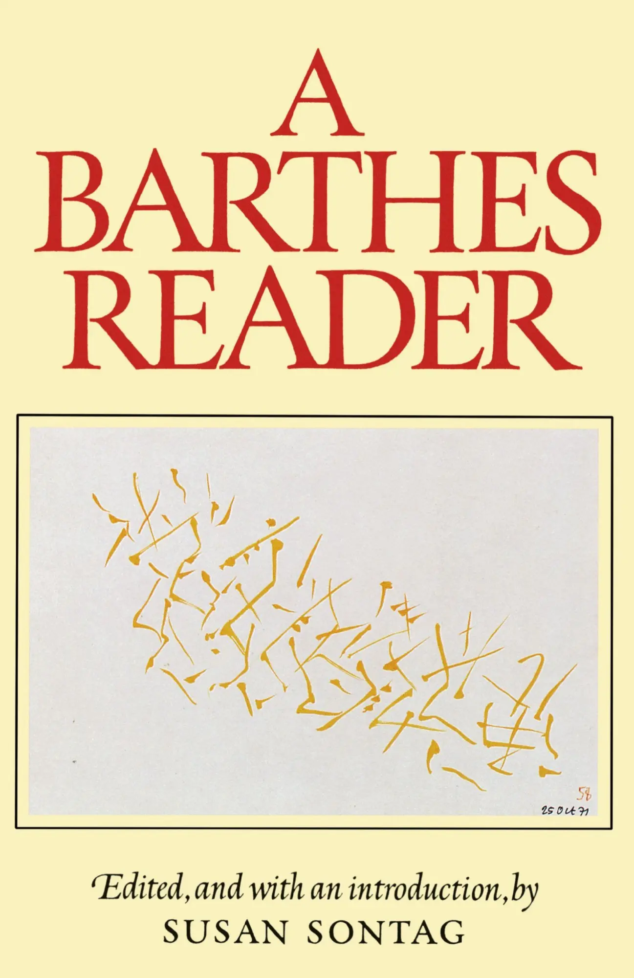 Cover: 9780374521448 | A Barthes Reader | Roland Barthes | Taschenbuch | Englisch | 1983