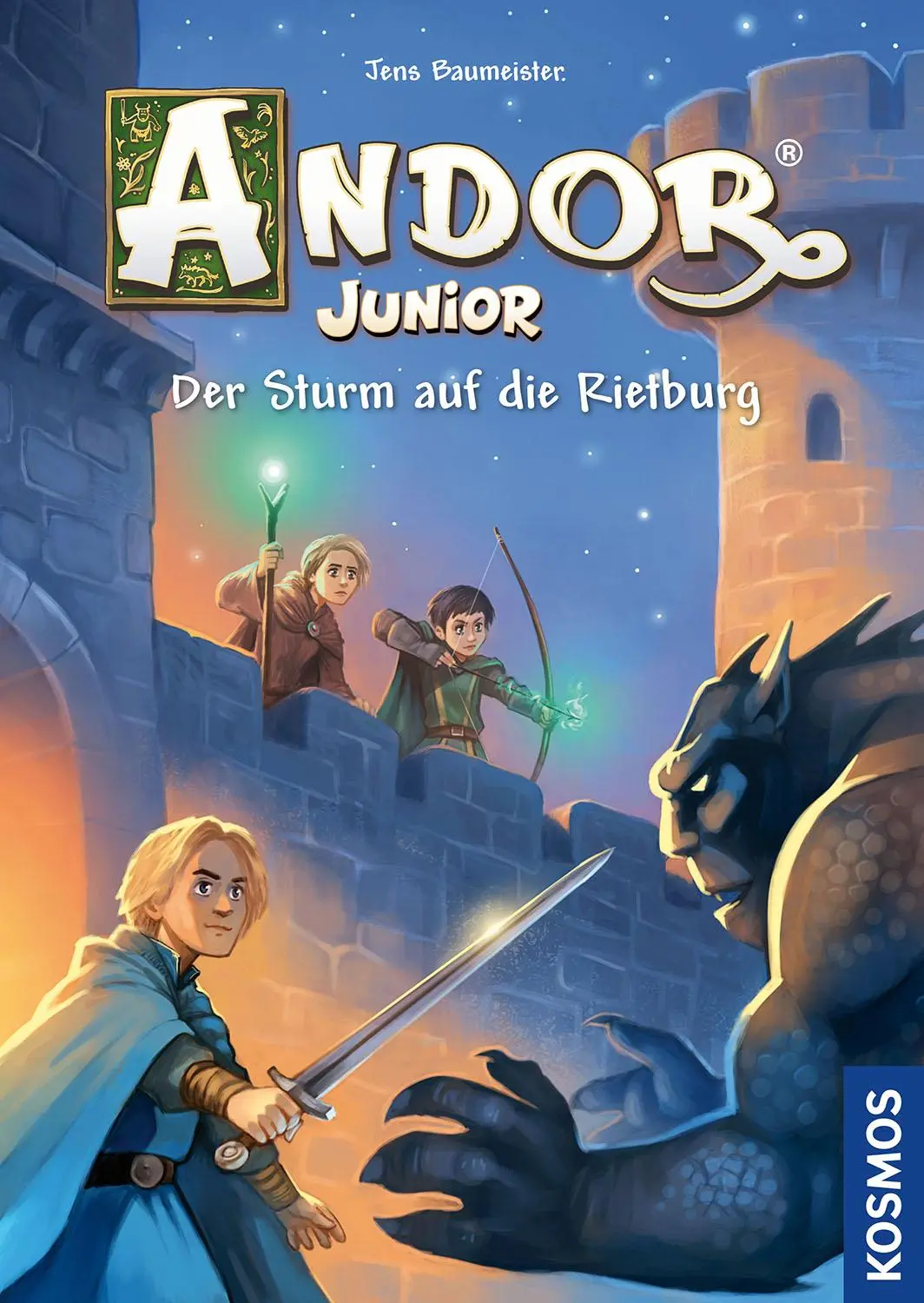 Cover: 9783440171448 | Andor Junior, 2, Der Sturm auf die Rietburg | Jens Baumeister | Buch