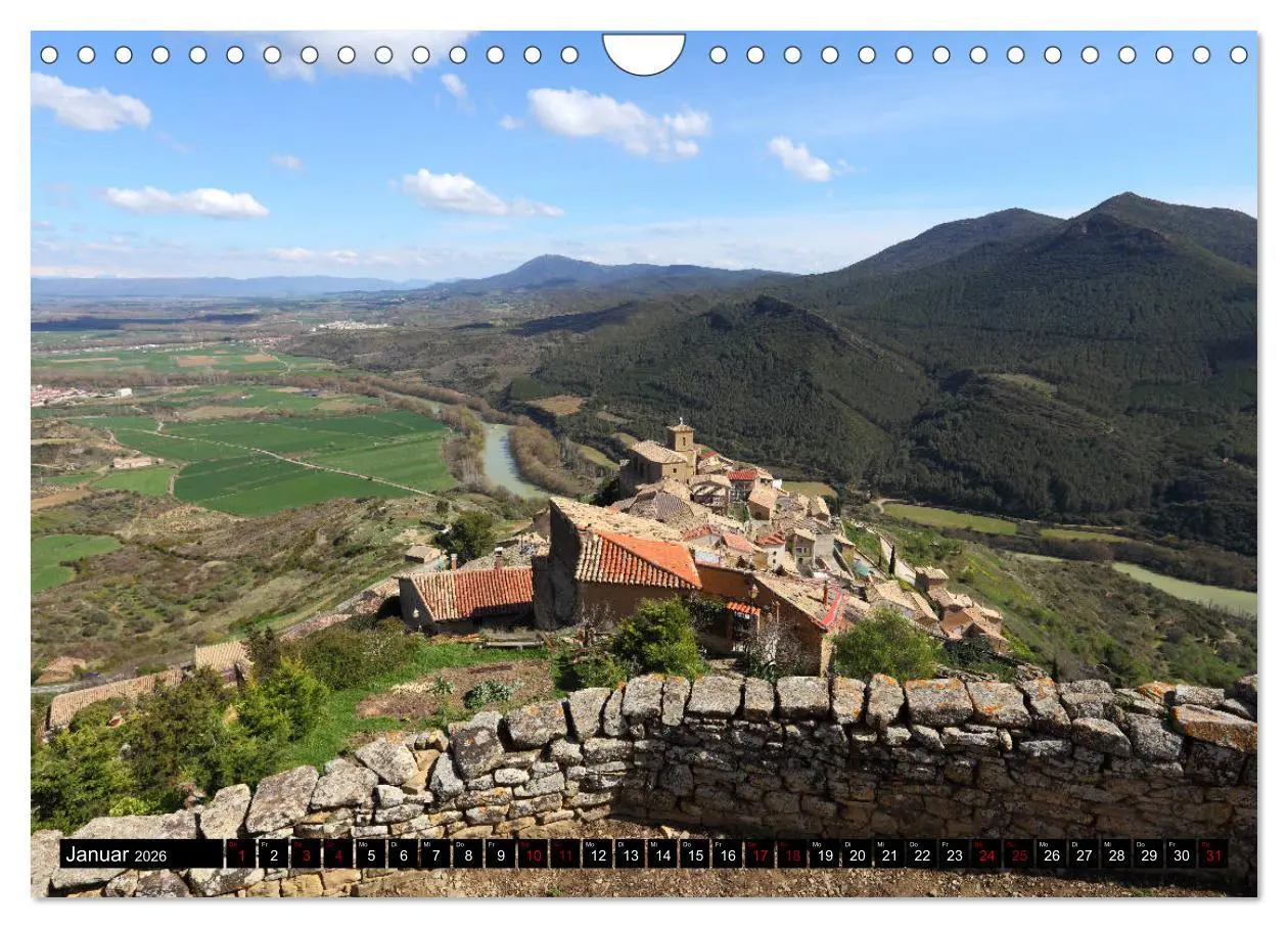 Bild: 9783457861448 | Spaniens Nordosten (Wandkalender 2026 DIN A4 quer), CALVENDO...