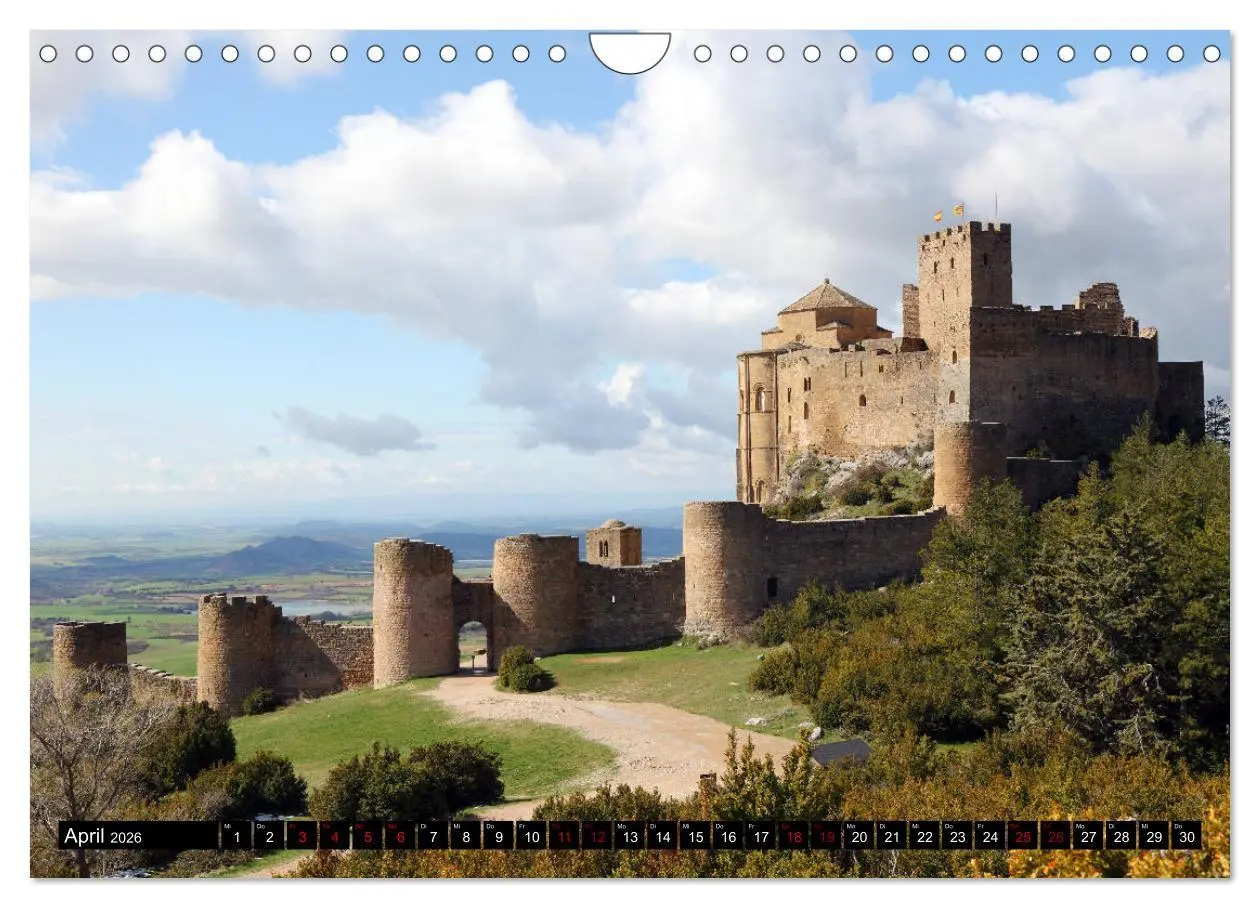 Bild: 9783457861448 | Spaniens Nordosten (Wandkalender 2026 DIN A4 quer), CALVENDO...