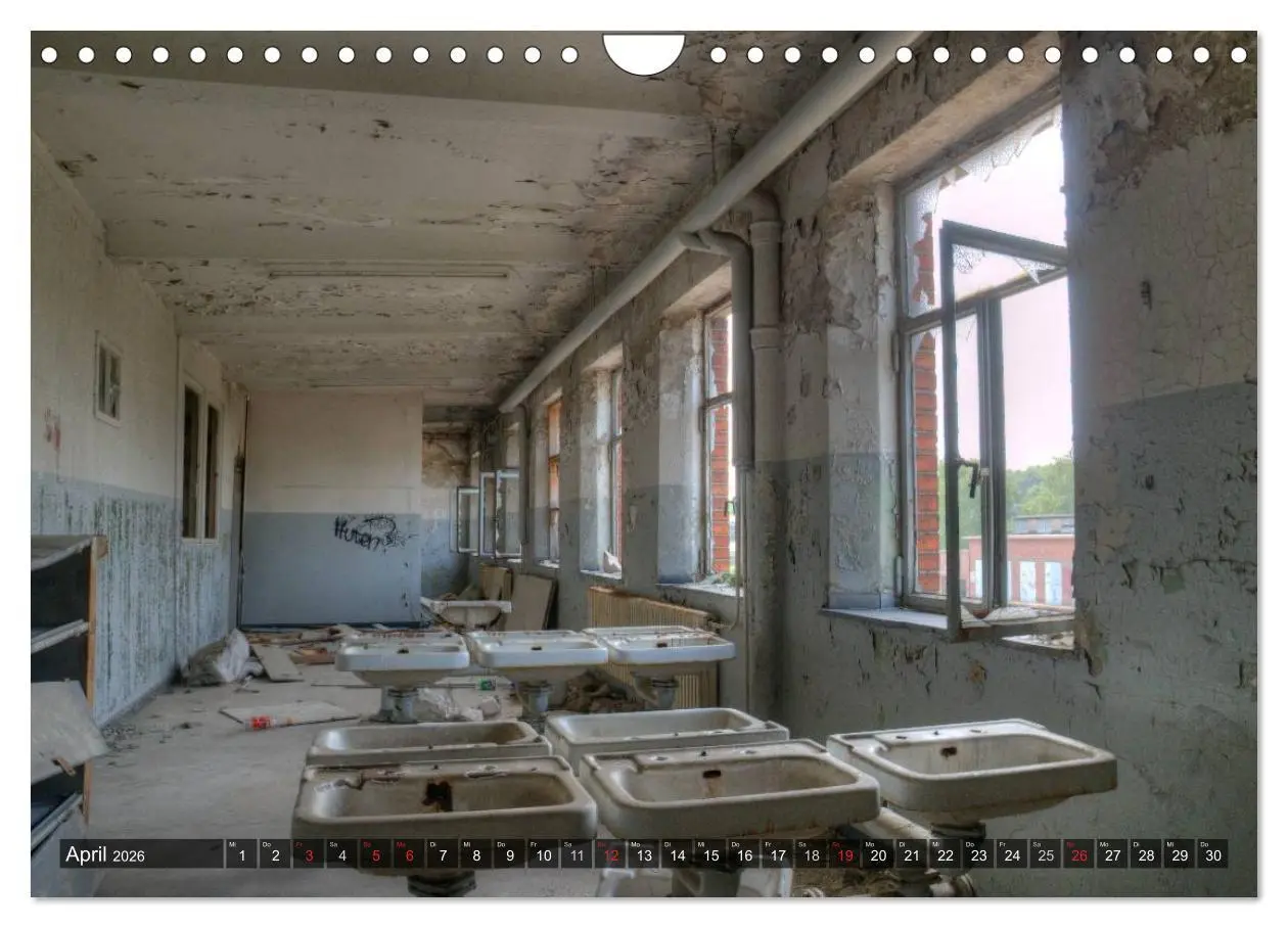 Bild: 9783516191448 | Lost Places in Deutschland 2026 (Wandkalender 2026 DIN A4 quer),...