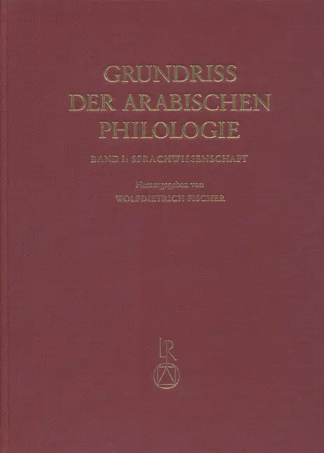 Cover: 9783882261448 | Grundriss der arabischen Philologie. Bd.1 | Sprachwissenschaft | Buch