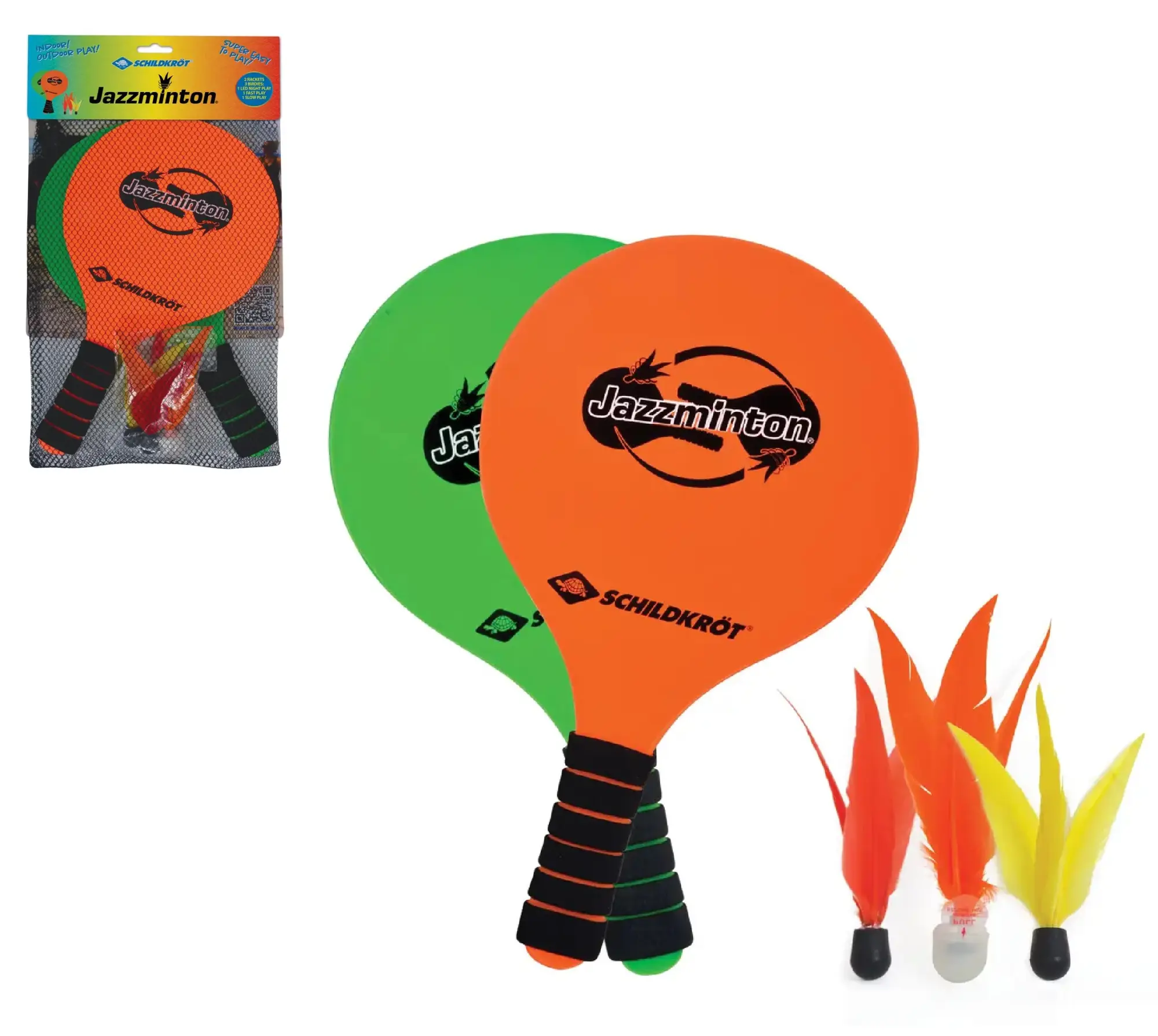 Cover: 4000885701548 | Schildkröt 970154 - Jazzminton Set mit LED Nachtspieloption,...