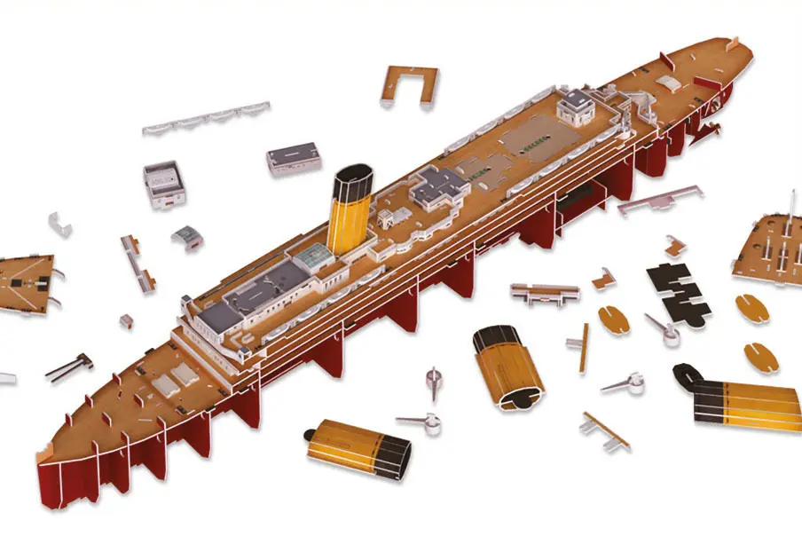 Bild: 4009803001548 | RMS Titanic - LED Edition 3D (Puzzle) | Spiel | In Karton | 00154