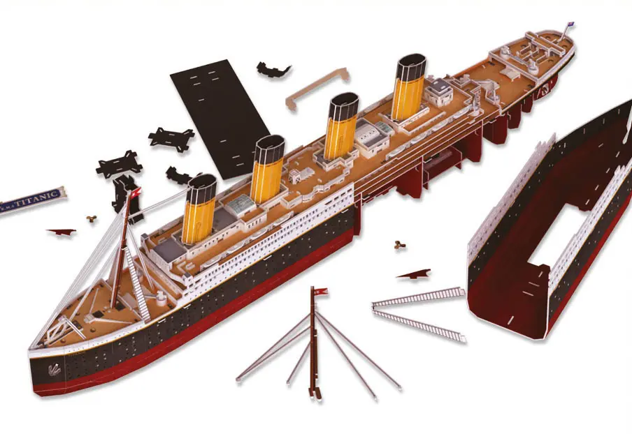 Bild: 4009803001548 | RMS Titanic - LED Edition 3D (Puzzle) | Spiel | In Karton | 00154