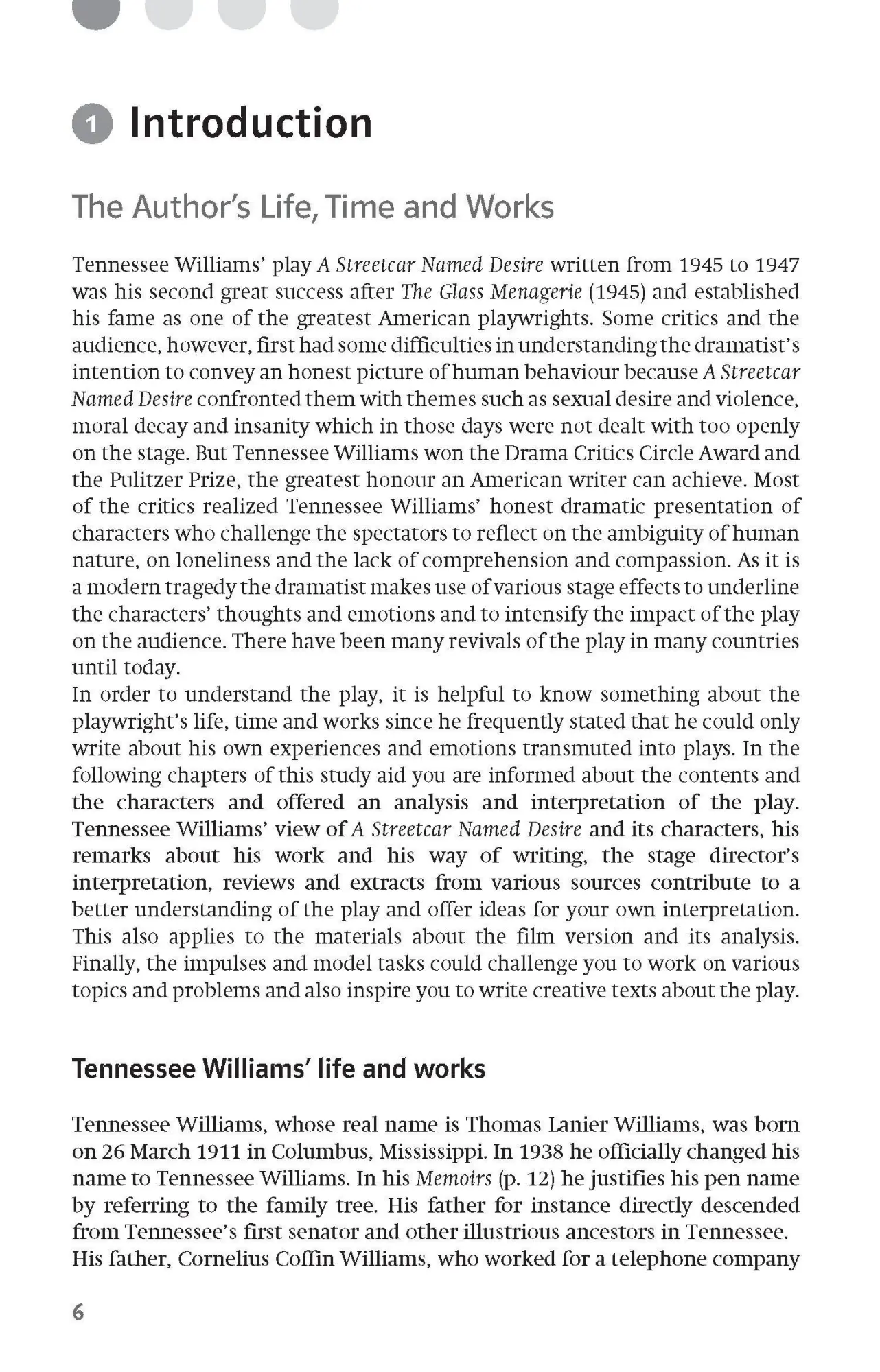 Bild: 9783129231548 | Lektürehilfen Tennessee Williams, A Streetcar Named Desire | Mühlmann