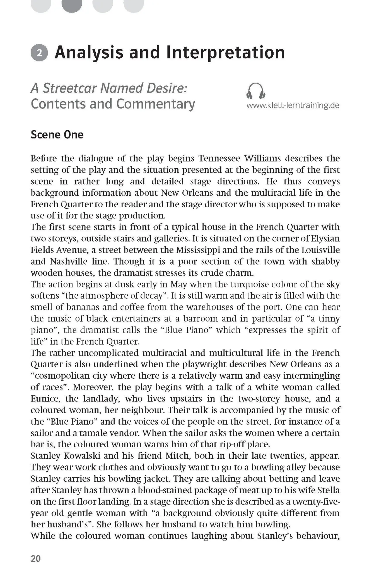 Bild: 9783129231548 | Lektürehilfen Tennessee Williams, A Streetcar Named Desire | Mühlmann