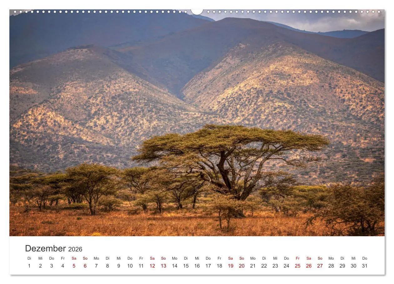 Bild: 9783457611548 | Tansania - Am Fuße des Kilimandscharo. (Wandkalender 2026 DIN A2...