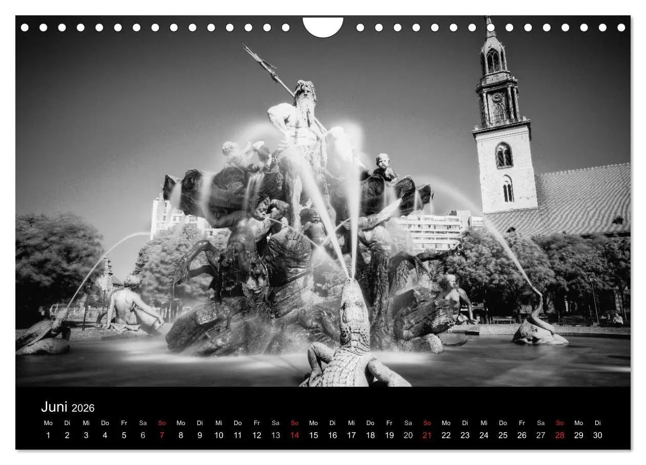 Bild: 9783516181548 | Berlin Monochrome (Wandkalender 2026 DIN A4 quer), CALVENDO...