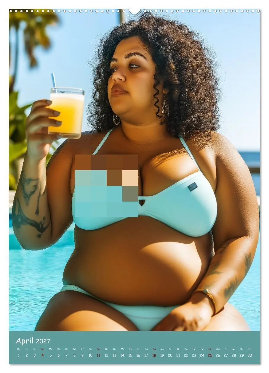 Bild: 9783569031548 | Curvy Pin-up Girls - Verführerische Rundungen am Pool (hochwertiger...
