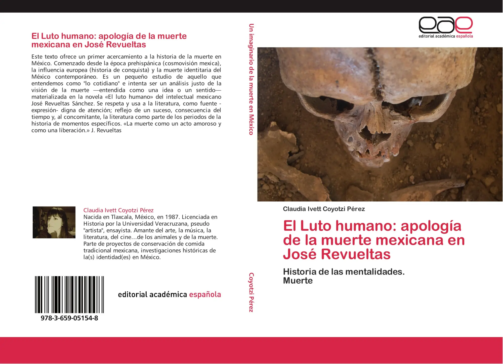 Cover: 9783659051548 | El Luto humano: apología de la muerte mexicana en José Revueltas