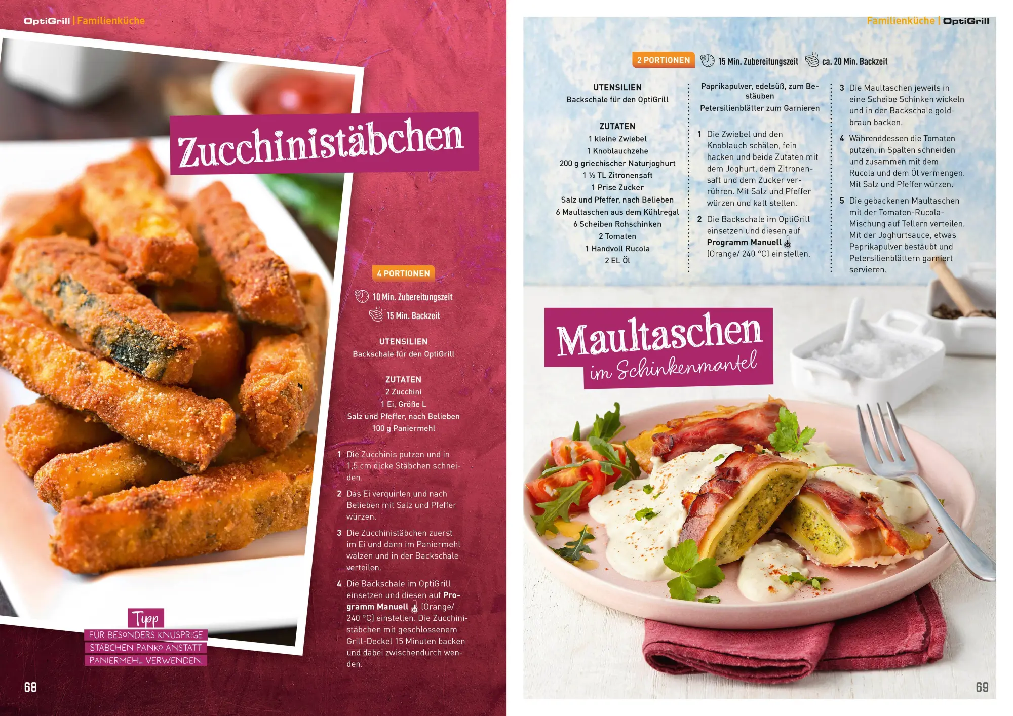 Bild: 9783690191548 | Tefal OptiGrill Magazin - Heißluftfritteuse Special | Taschenbuch