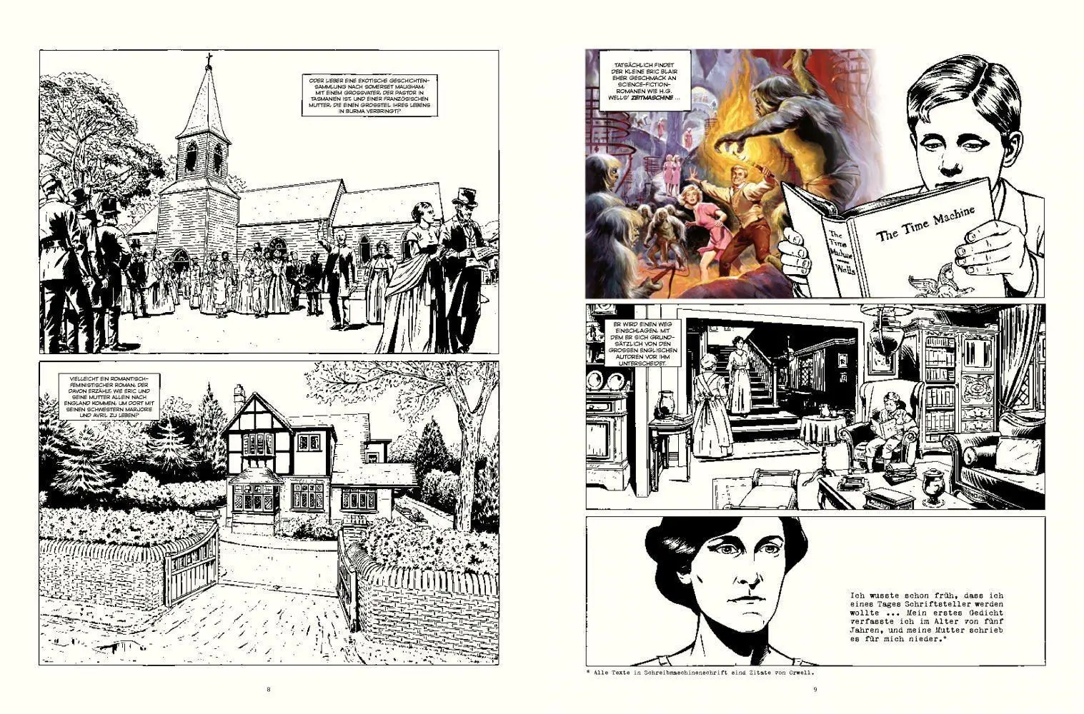 Bild: 9783957281548 | George Orwell | Die Comic-Biografie | Pierre Christin | Buch | 152 S.