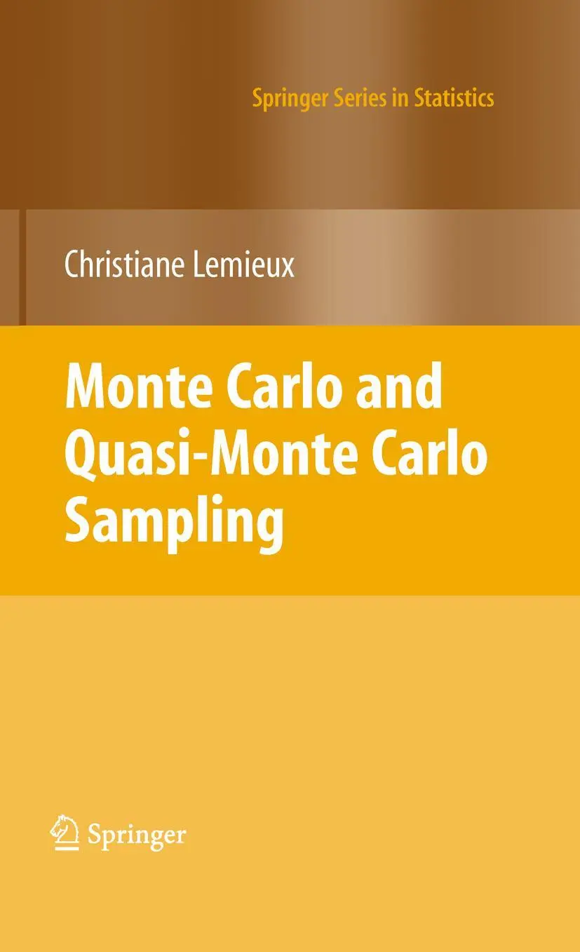 Cover: 9780387781648 | Monte Carlo and Quasi-Monte Carlo Sampling | Christiane Lemieux | Buch