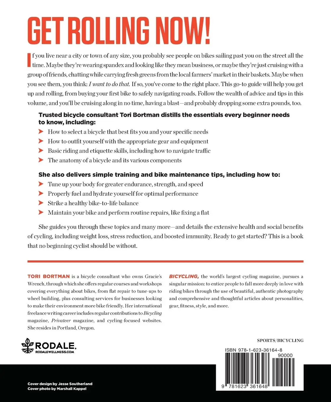Rückseite: 9781623361648 | The Bicycling Big Book of Cycling for Beginners | Tori Bortman (u. a.)