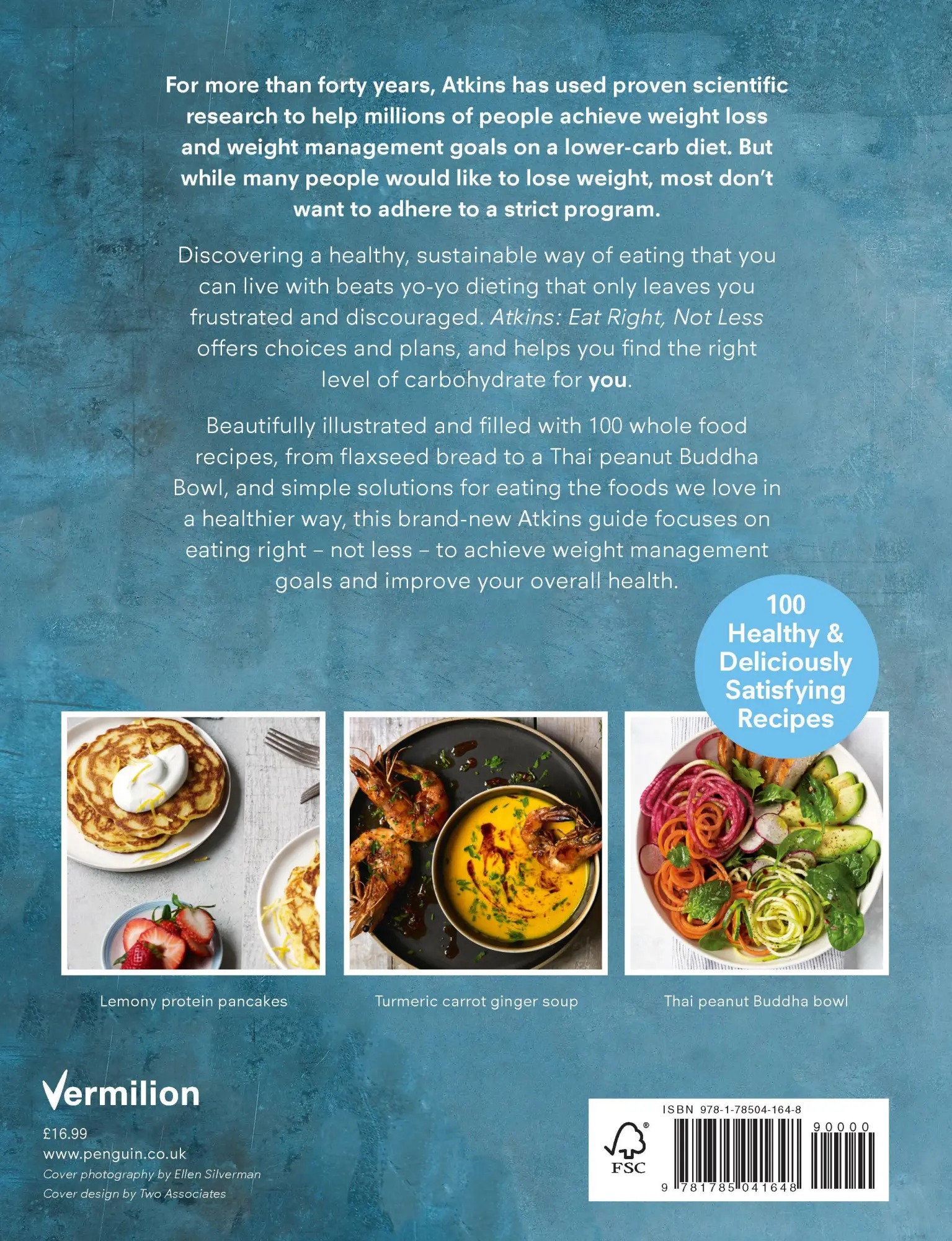 Rückseite: 9781785041648 | Atkins: Eat Right, Not Less | Colette Heimowitz | Taschenbuch | 2017