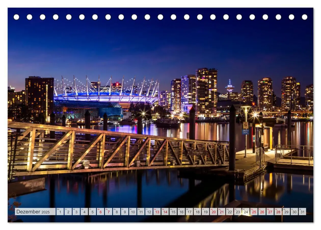 Bild: 9783457221648 | VANCOUVER Küstencharme und Urbanität (Tischkalender 2025 DIN A5...