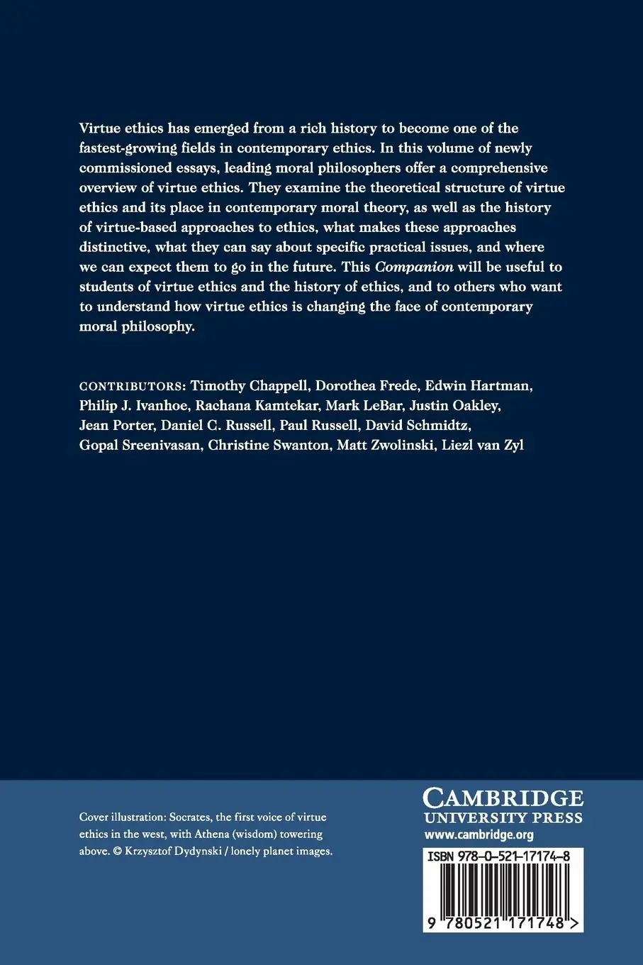 Rückseite: 9780521171748 | The Cambridge Companion to Virtue Ethics | Daniel C. Russell | Buch