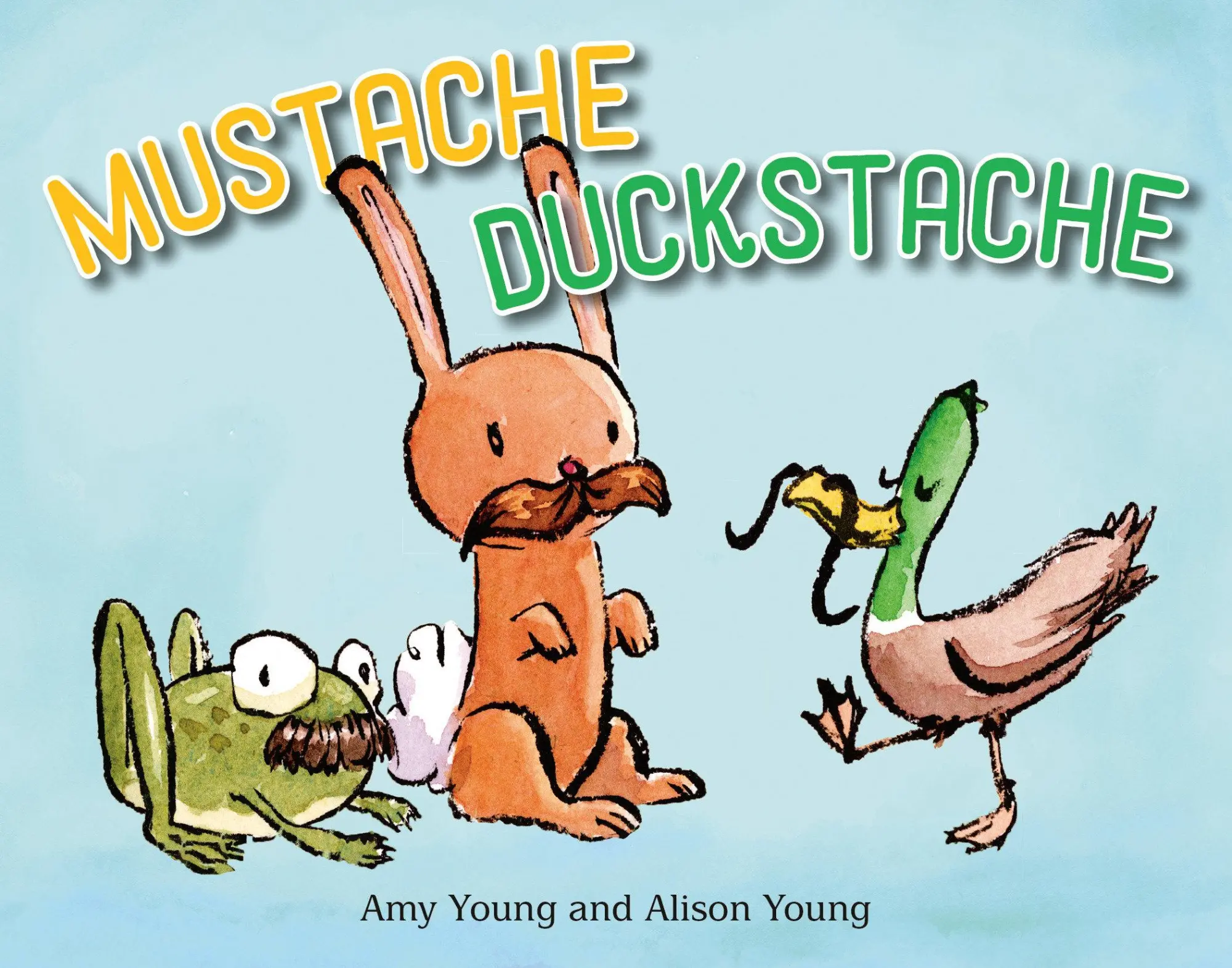 Cover: 9780593691748 | Mustache Duckstache | Amy Young | Buch | Kinder-Pappbuch | Englisch