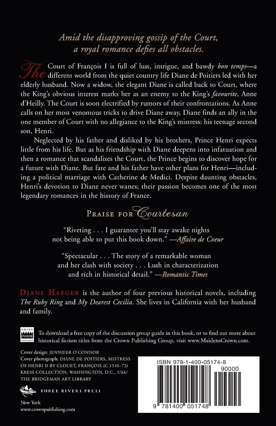 Rückseite: 9781400051748 | Courtesan | A Novel | Diane Haeger | Taschenbuch | Englisch | 2006