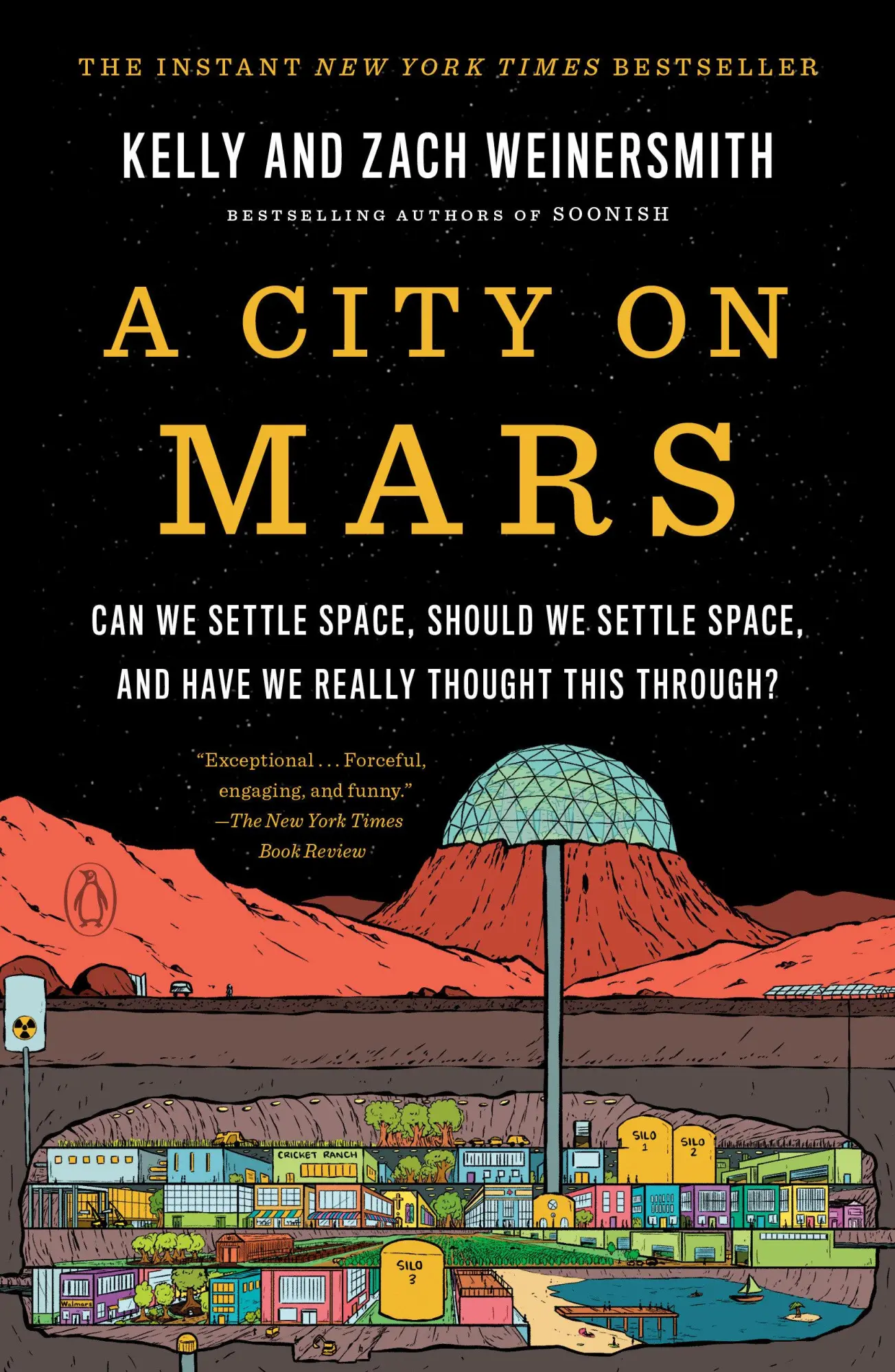 Cover: 9781984881748 | A City on Mars | Kelly Weinersmith (u. a.) | Taschenbuch | Englisch