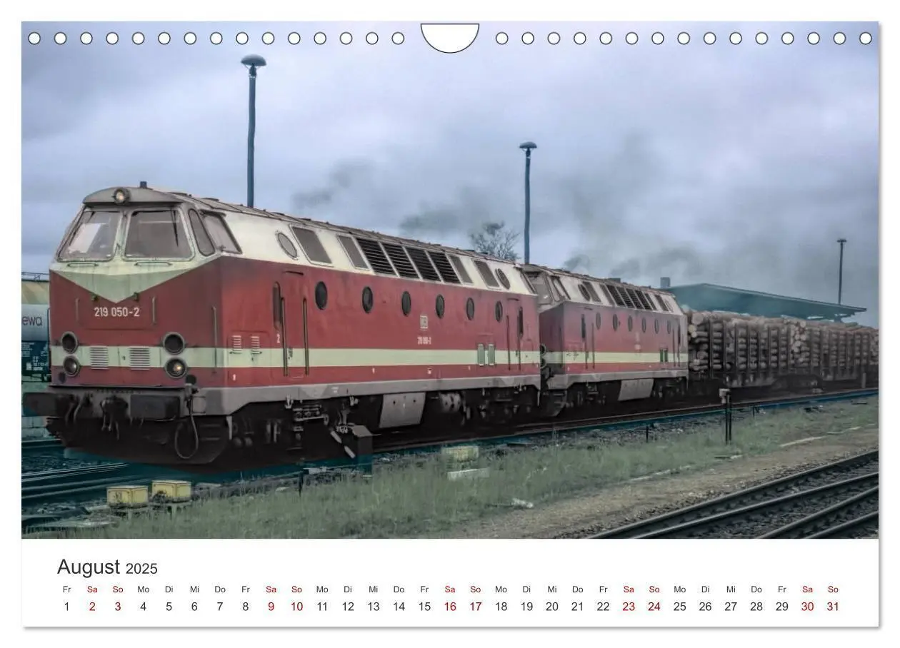 Bild: 9783435291748 | Deutsche Diesellokomotiven (Wandkalender 2025 DIN A4 quer),...