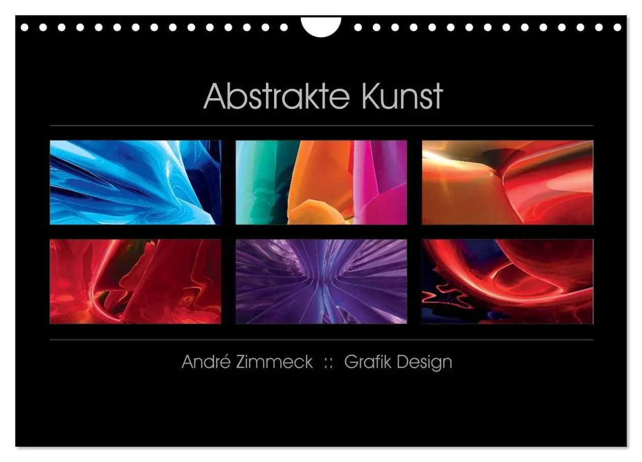Cover: 9783516091748 | Abstrakte Kunst (Wandkalender 2026 DIN A4 quer), CALVENDO...