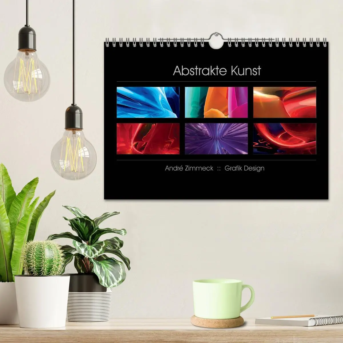 Bild: 9783516091748 | Abstrakte Kunst (Wandkalender 2026 DIN A4 quer), CALVENDO...