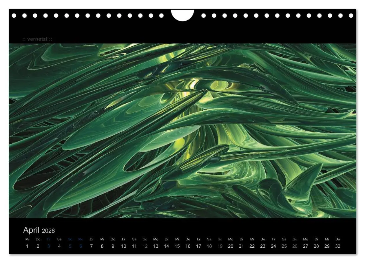 Bild: 9783516091748 | Abstrakte Kunst (Wandkalender 2026 DIN A4 quer), CALVENDO...