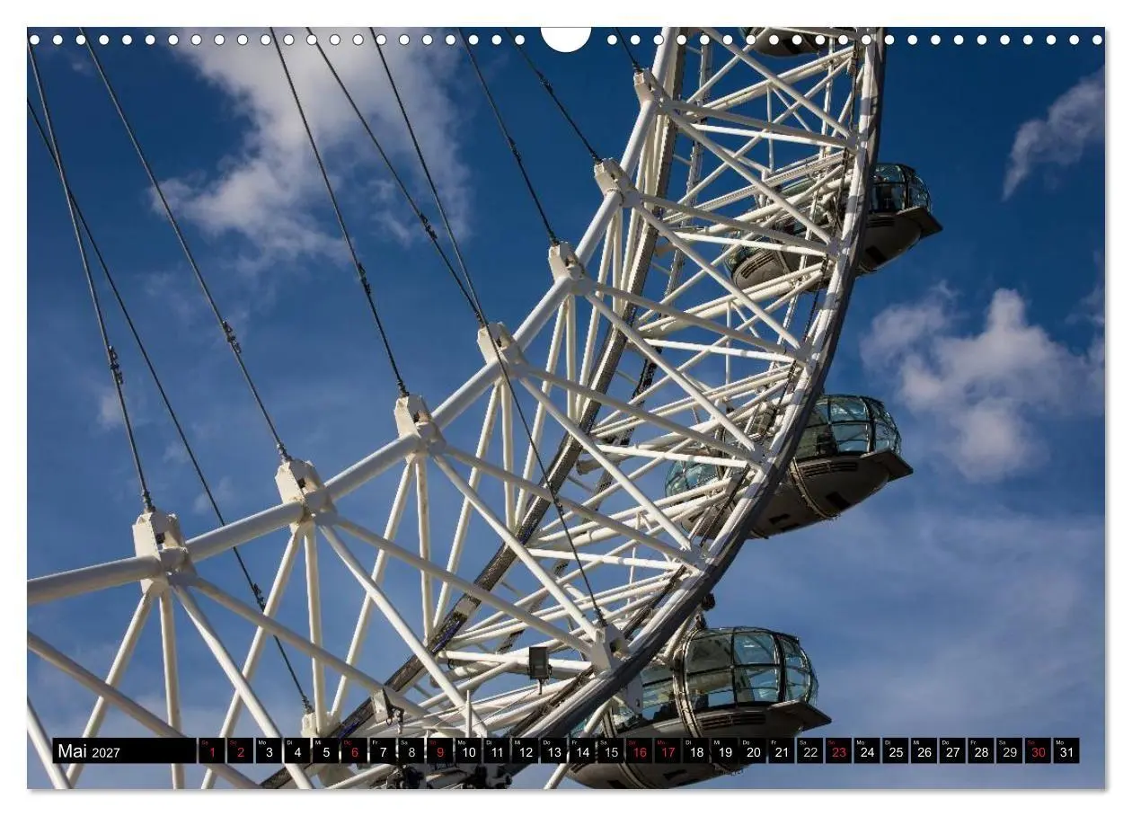 Bild: 9783594071748 | Wundervolles London (Wandkalender 2027 DIN A3 quer), CALVENDO...