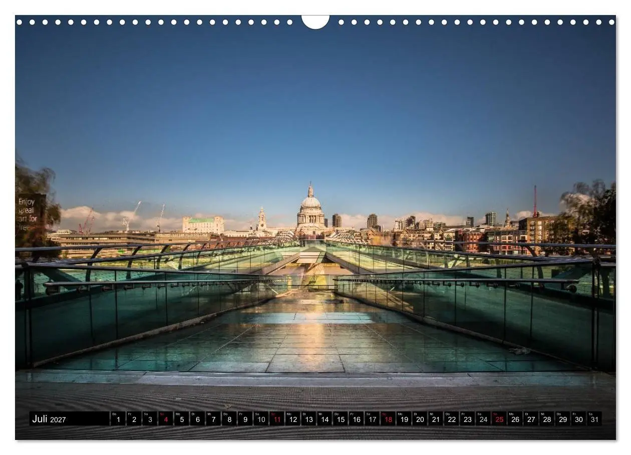 Bild: 9783594071748 | Wundervolles London (Wandkalender 2027 DIN A3 quer), CALVENDO...
