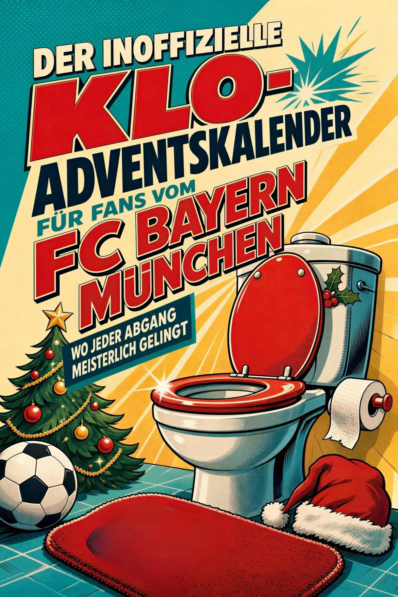 Cover: 9783696111748 | Der inoffizielle Klo-Adventskalender für Fans vom FC Bayern München