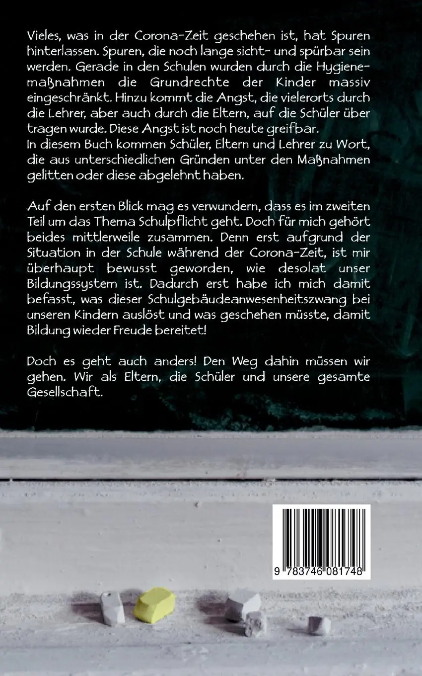 Rückseite: 9783746081748 | Corona WahnSinn in der Schule | Monika Cyrol | Taschenbuch | 314 S.