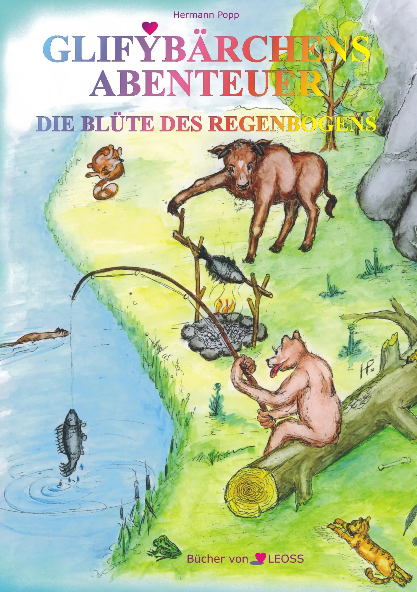 Cover: 9783837091748 | Glifybärchens Abenteuer | Die Blüte des Regenbogens | Hermann Popp