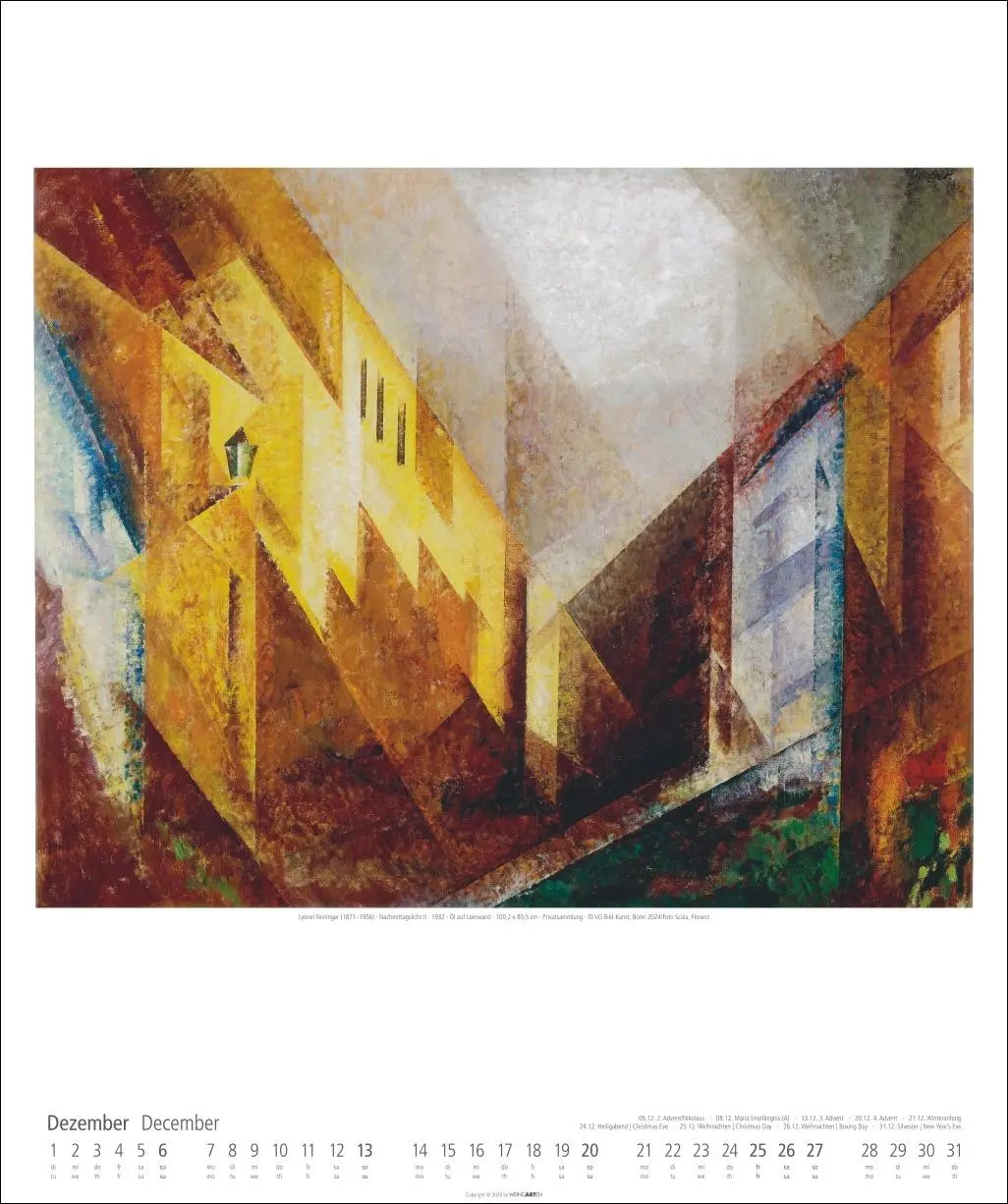 Bild: 9783839901748 | Lyonel Feininger Kalender 2026 | Lyonel Feininger | Kalender | 14 S.
