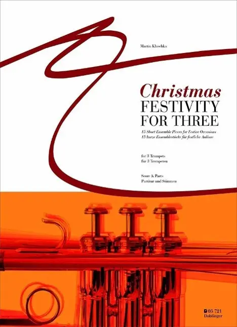 Cover: 9790012201748 | Christmas Festivity for Three | Trompete / Flügelhorn / Kornett | 2012