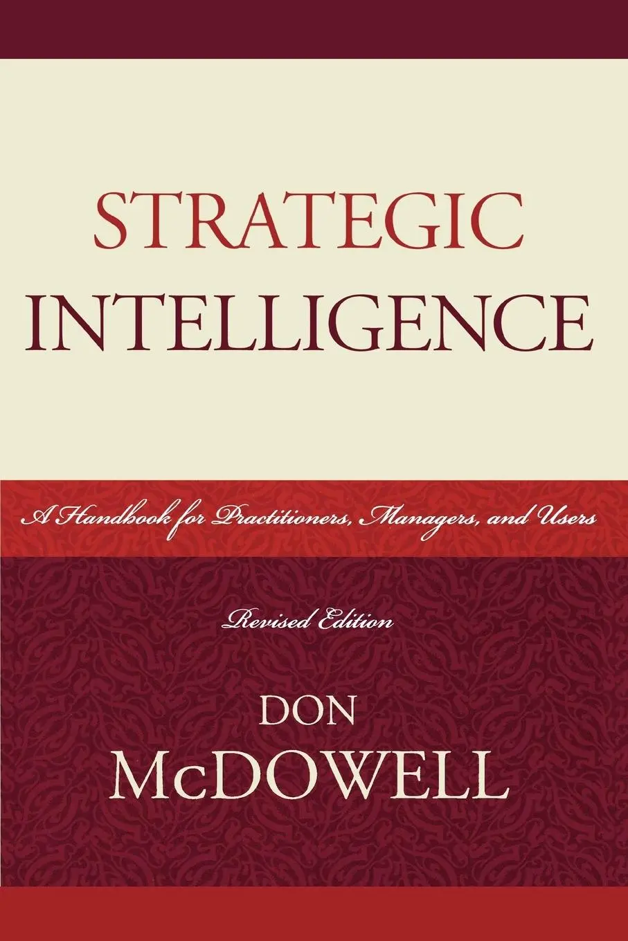 Cover: 9780810861848 | Strategic Intelligence | Don McDowell | Taschenbuch | Paperback | 2008