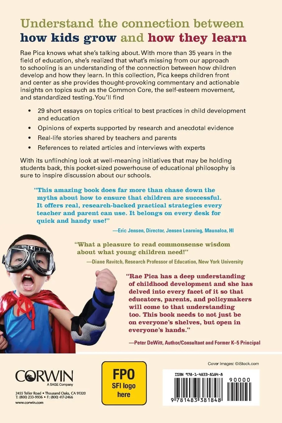 Rückseite: 9781483381848 | What If Everybody Understood Child Development? | Rae Pica | Buch