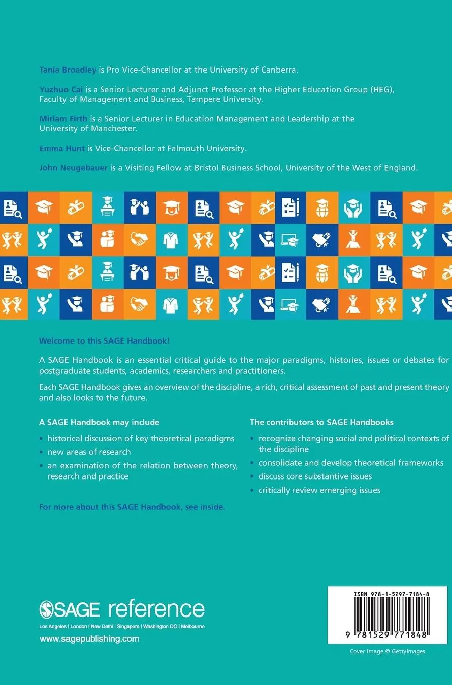 Rückseite: 9781529771848 | The SAGE Handbook of Graduate Employability | Tania Broadley (u. a.)