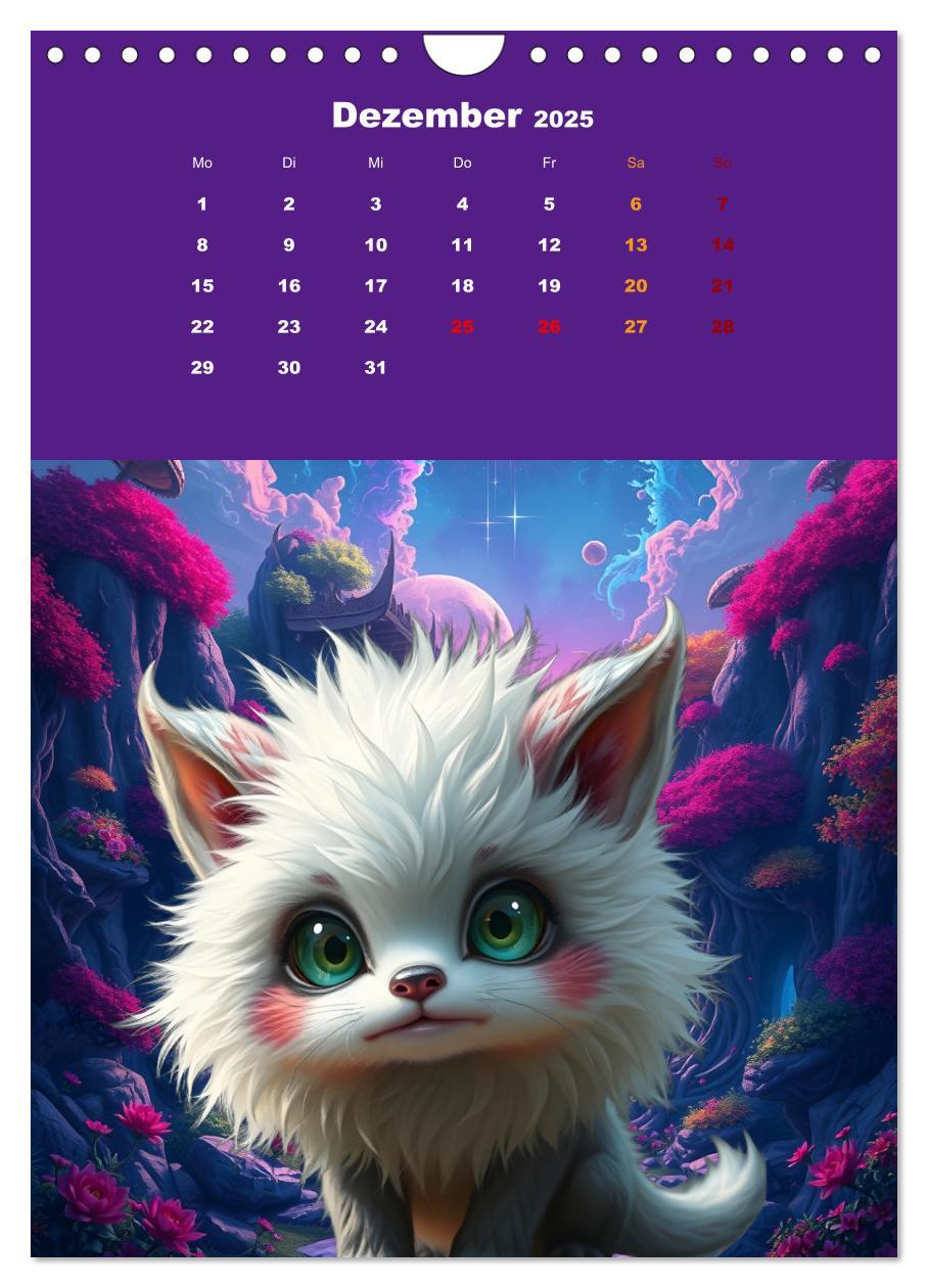 Bild: 9783457201848 | Kuschel Monster (Wandkalender 2025 DIN A4 hoch), CALVENDO...