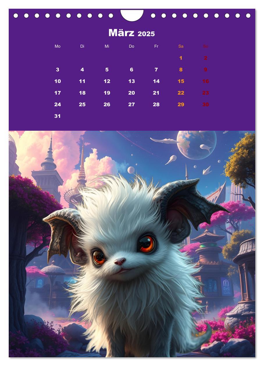 Bild: 9783457201848 | Kuschel Monster (Wandkalender 2025 DIN A4 hoch), CALVENDO...