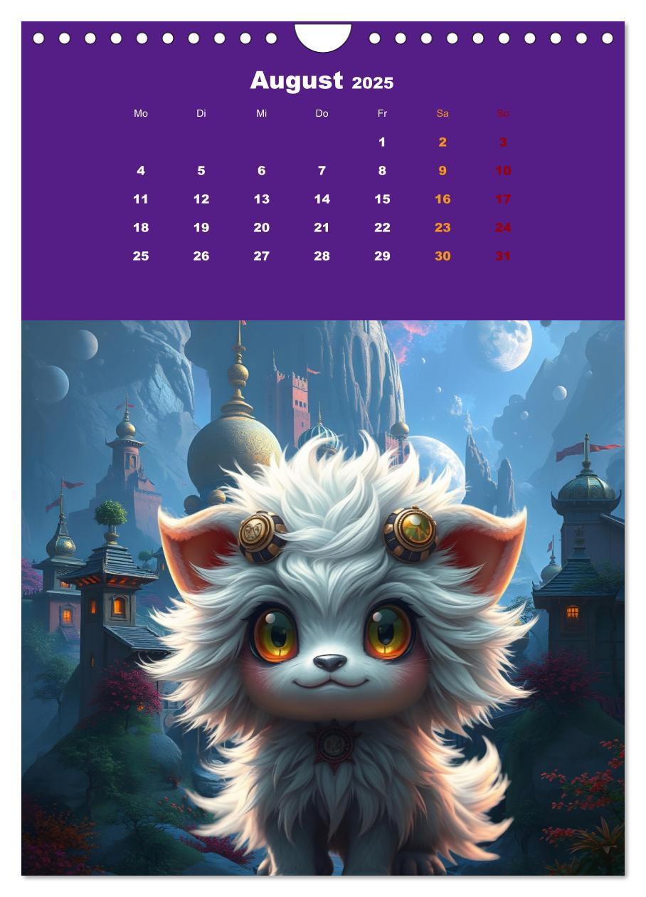 Bild: 9783457201848 | Kuschel Monster (Wandkalender 2025 DIN A4 hoch), CALVENDO...