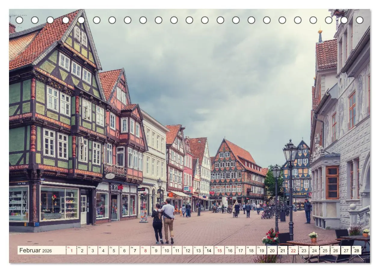 Bild: 9783457681848 | Altstadt Celle (Tischkalender 2026 DIN A5 quer), CALVENDO...